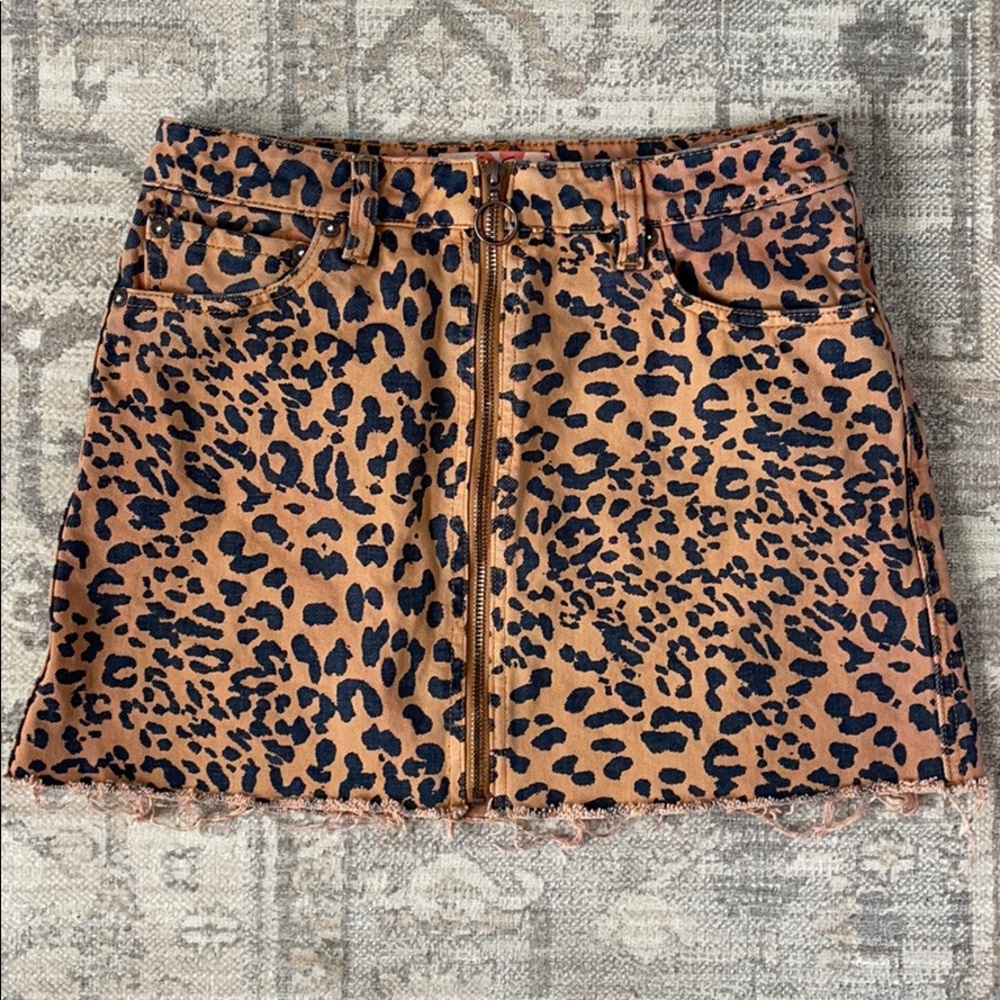 We the Free Denim Skirt